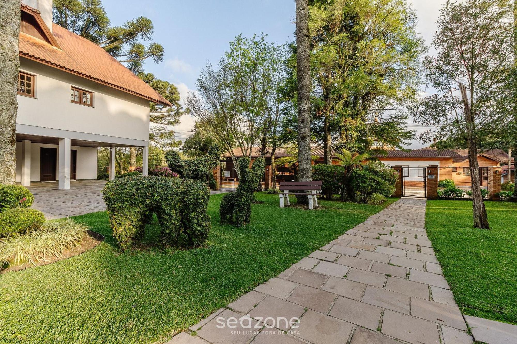 Apto Duplex C/ Lareira 100M Do Lago Negro Rln204 Gramado Exteriör bild